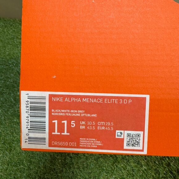 Nike Alpha Menace Elite 3 Detachable P PE Football Cleats Mens DR5659-001 main image 4